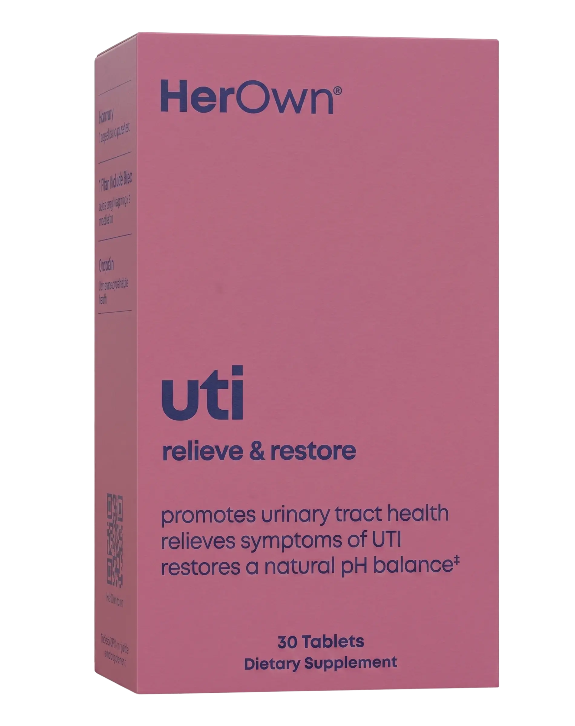 HerOwn UTI Relieve & Restore Tablets 30ct