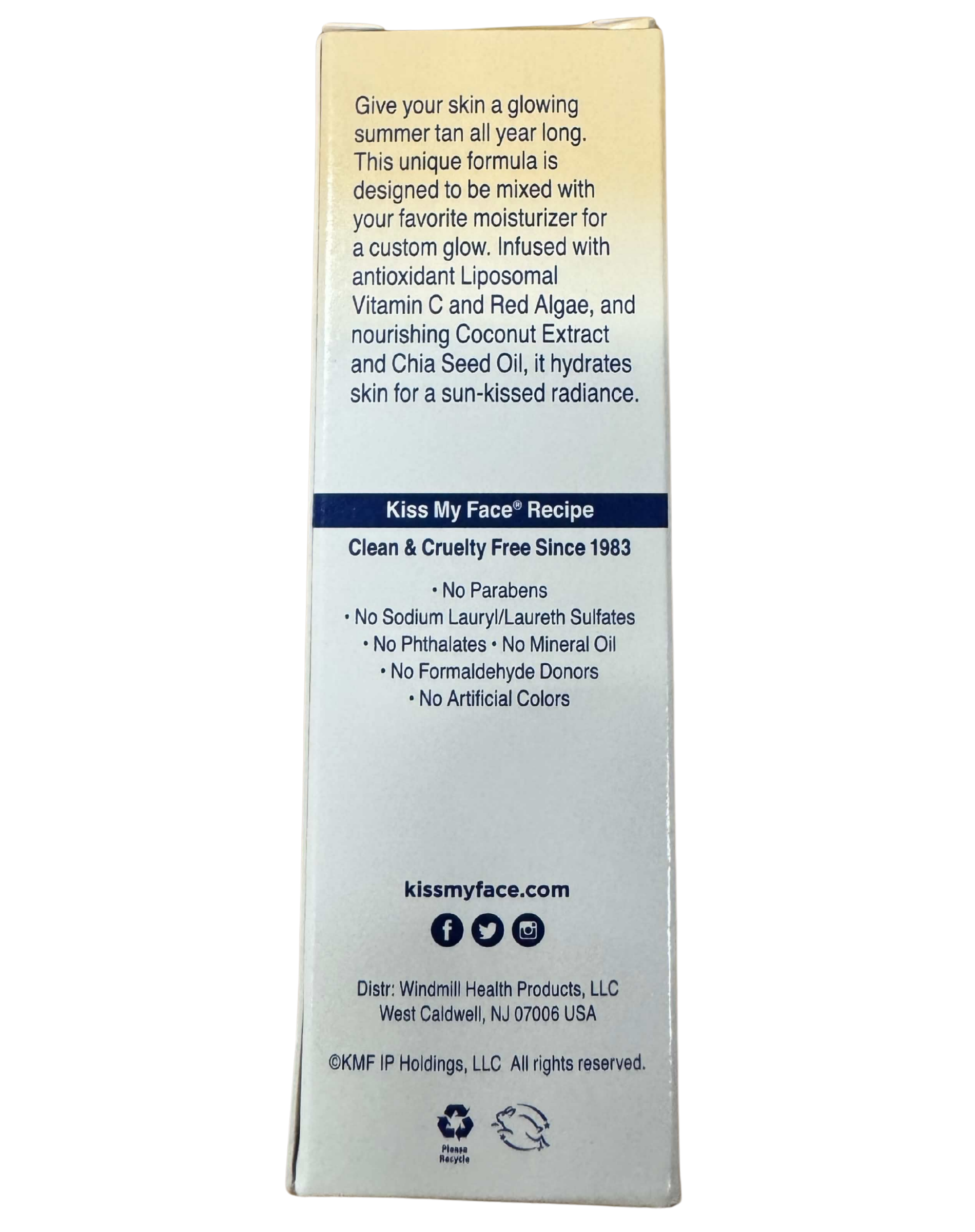 Kiss My Face Self-Tanning Drops 1 fl oz — view 4