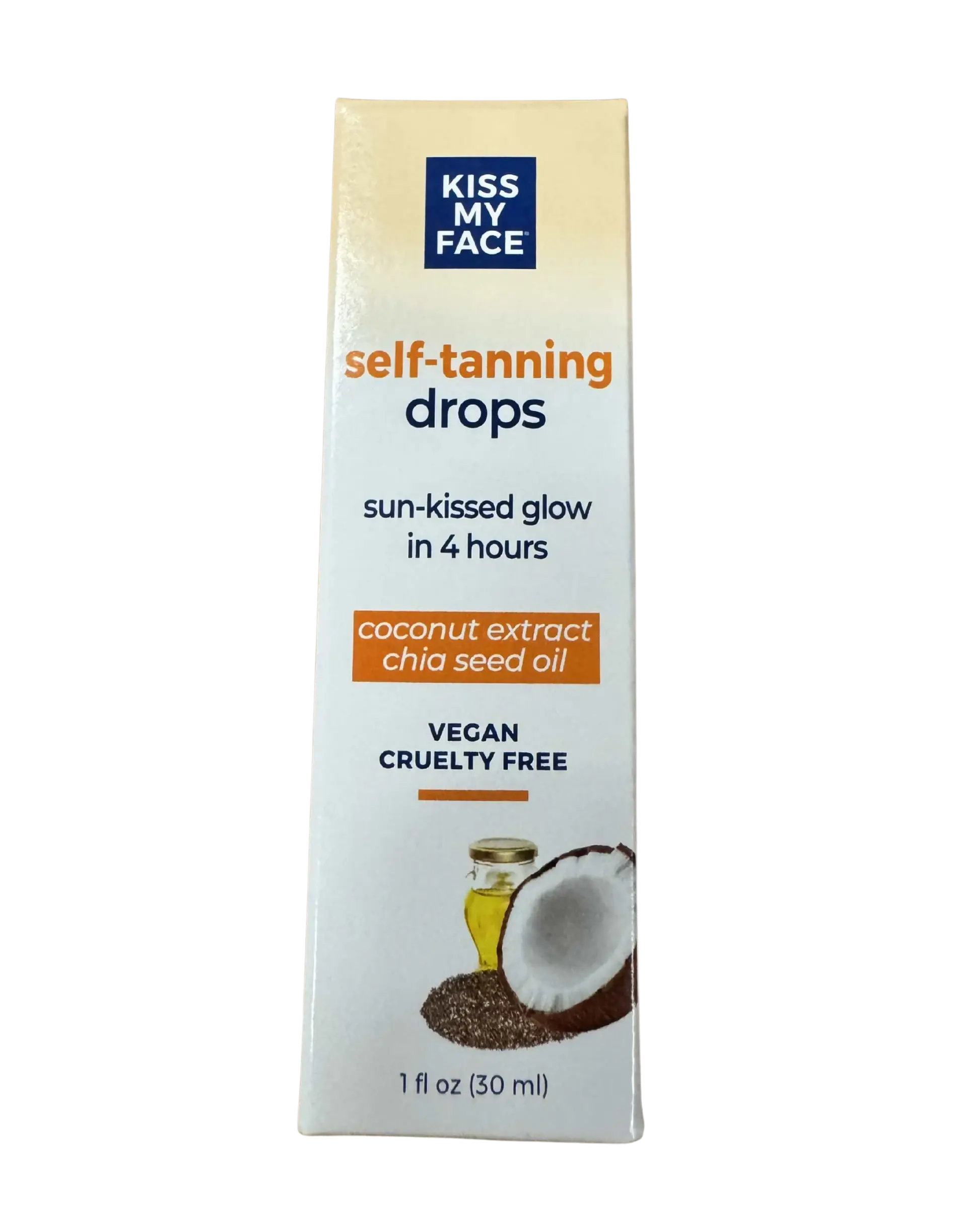 Kiss My Face Self-Tanning Drops 1 fl oz — view 1