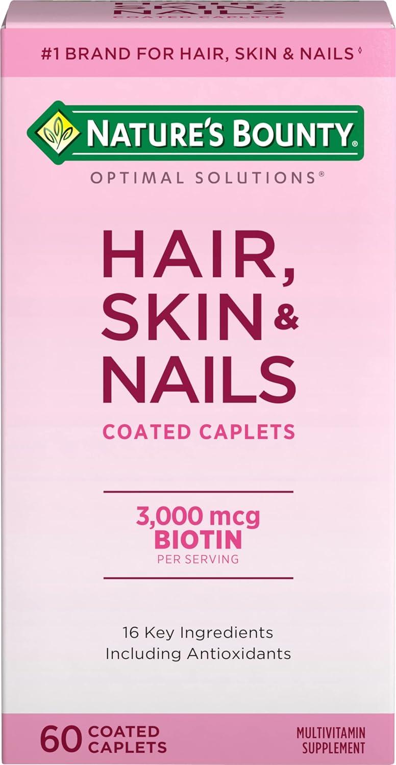 Nature's Bounty Hair, Skin & Nails Caplets 60ct