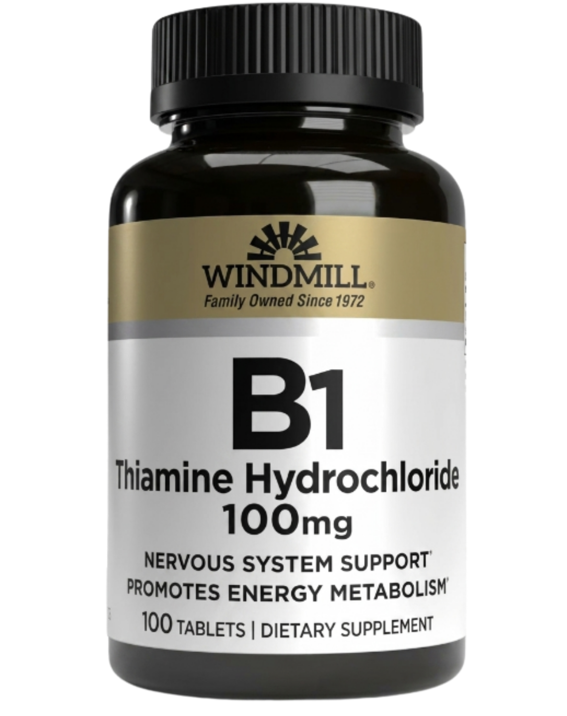 Windmill Vitamin B1 Thiamine 100mg Tablets 100ct