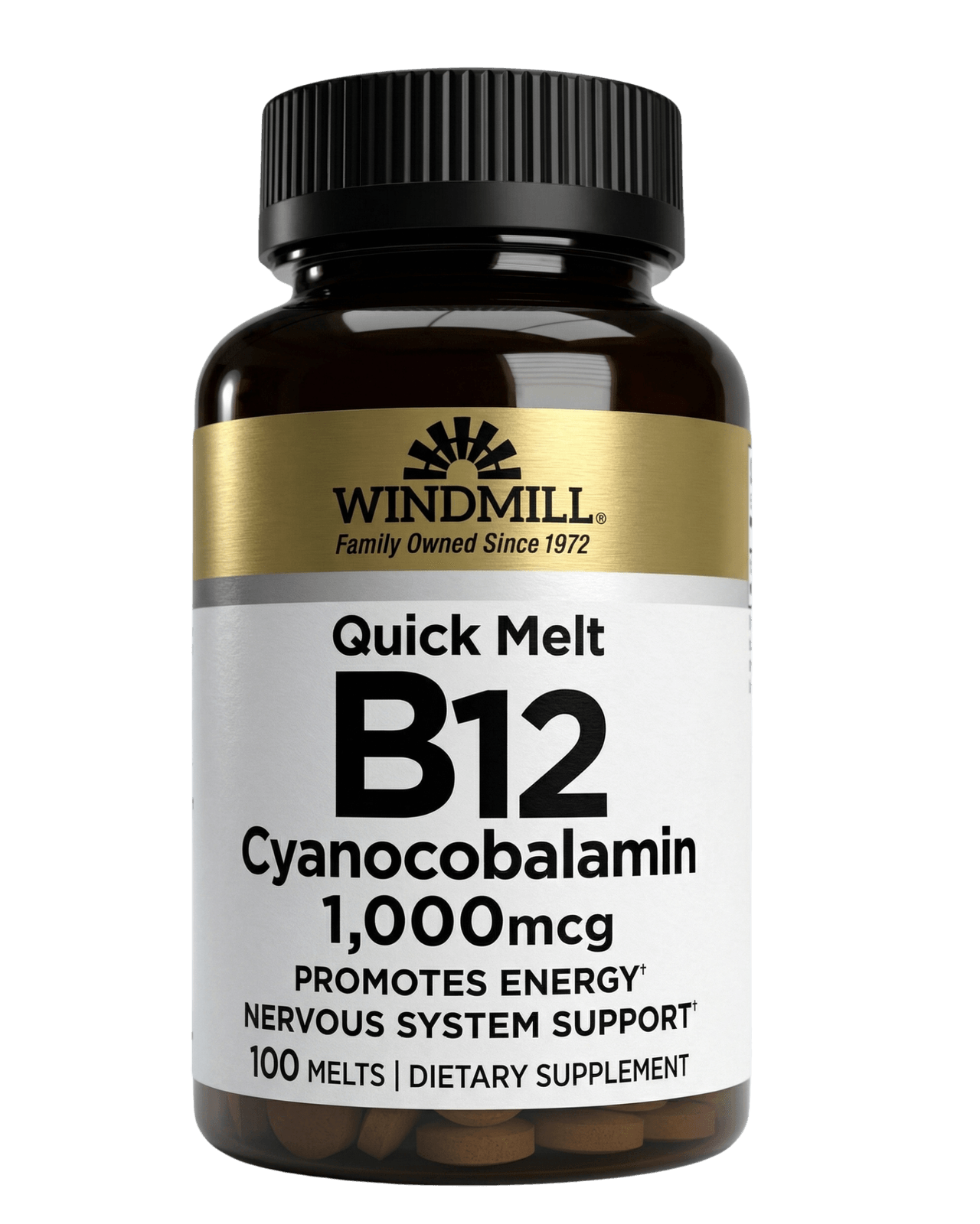 Windmill Vitamin B12 1000mcg Energy Support Tablets 100ct - Image 1 of 4
