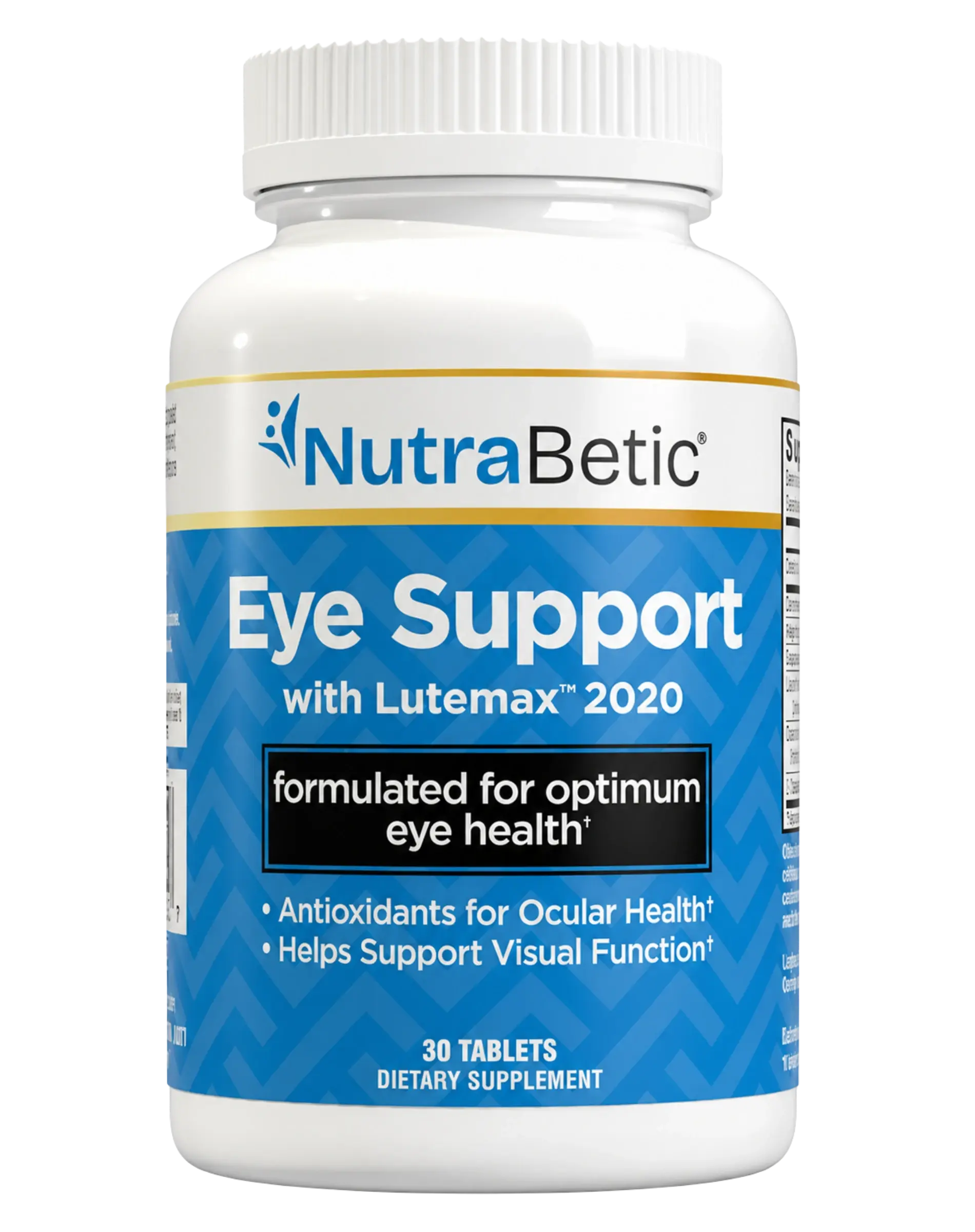 NutraBetic Eye Support with Lutemax 2020 Vision Health Tablets 30ct