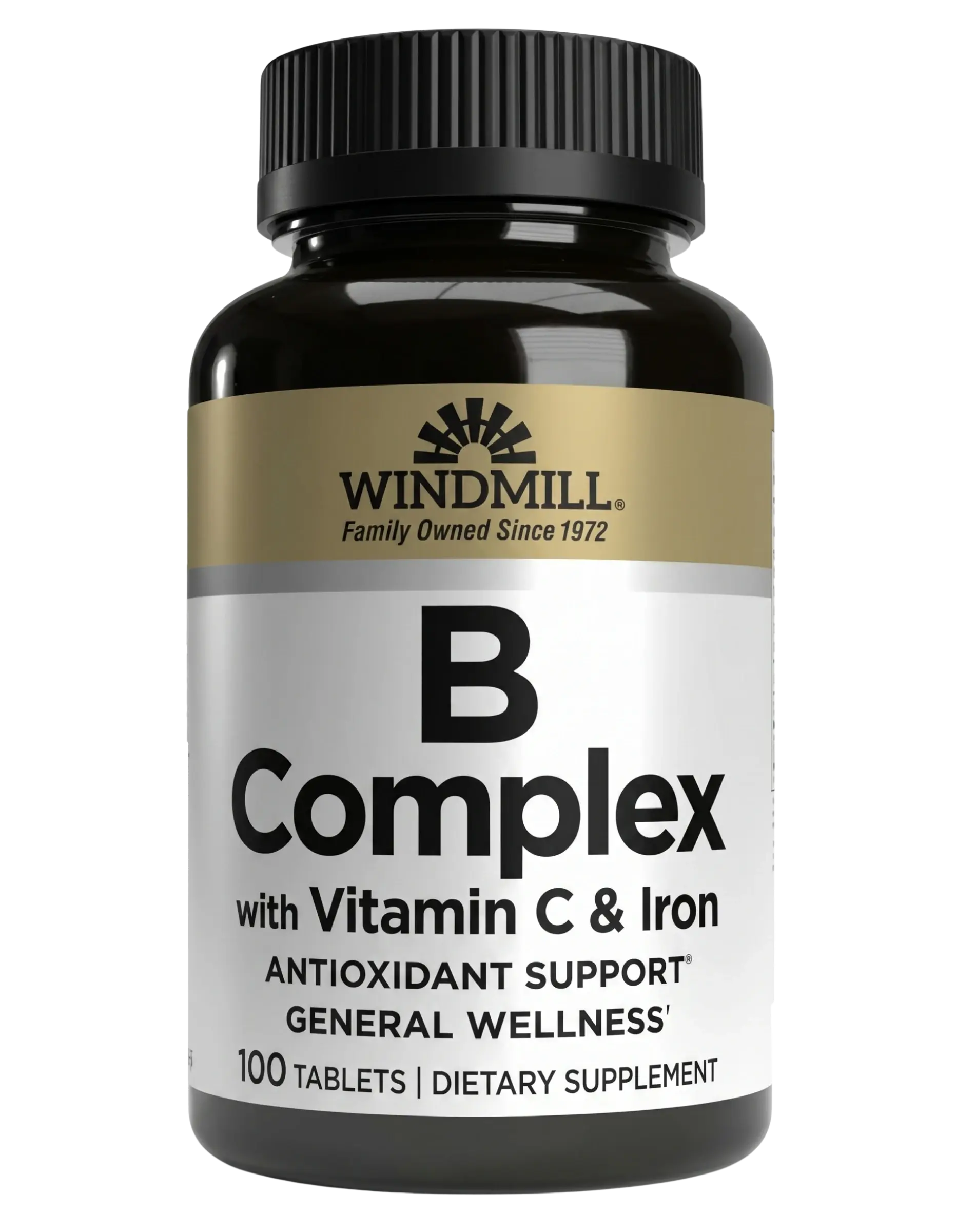 Windmill B Complex with Vitamin C & Iron Tablets 100ct