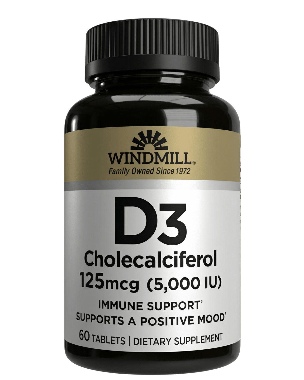 Windmill Vitamin D3 5000 IU Softgels 60ct - Image 1 of 4