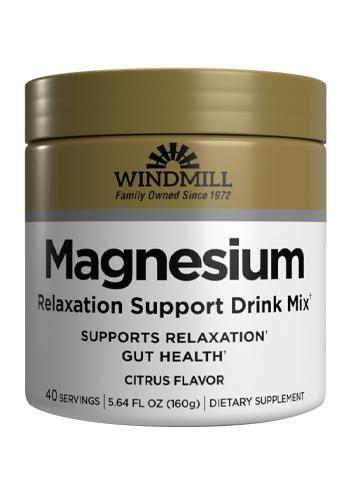 Windmill Magnesium Relaxation Support Drink Mix 40 Servings fl. Oz 5.64ct