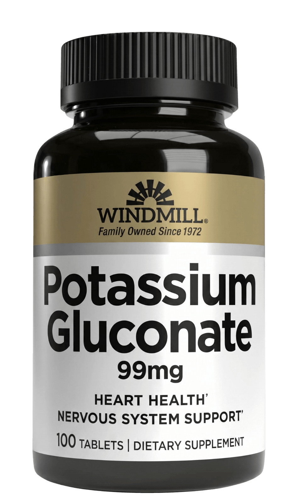 Windmill Potassium Gluconate 99mg Tablets 100ct - Image 1 of 4