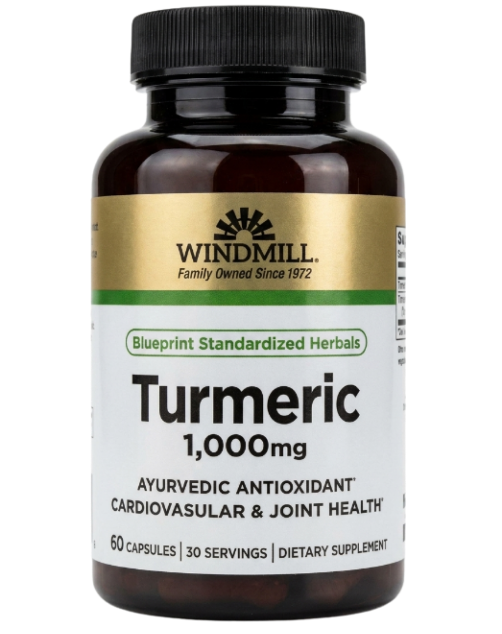 Windmill Turmeric 1000mg Capsules 60ct