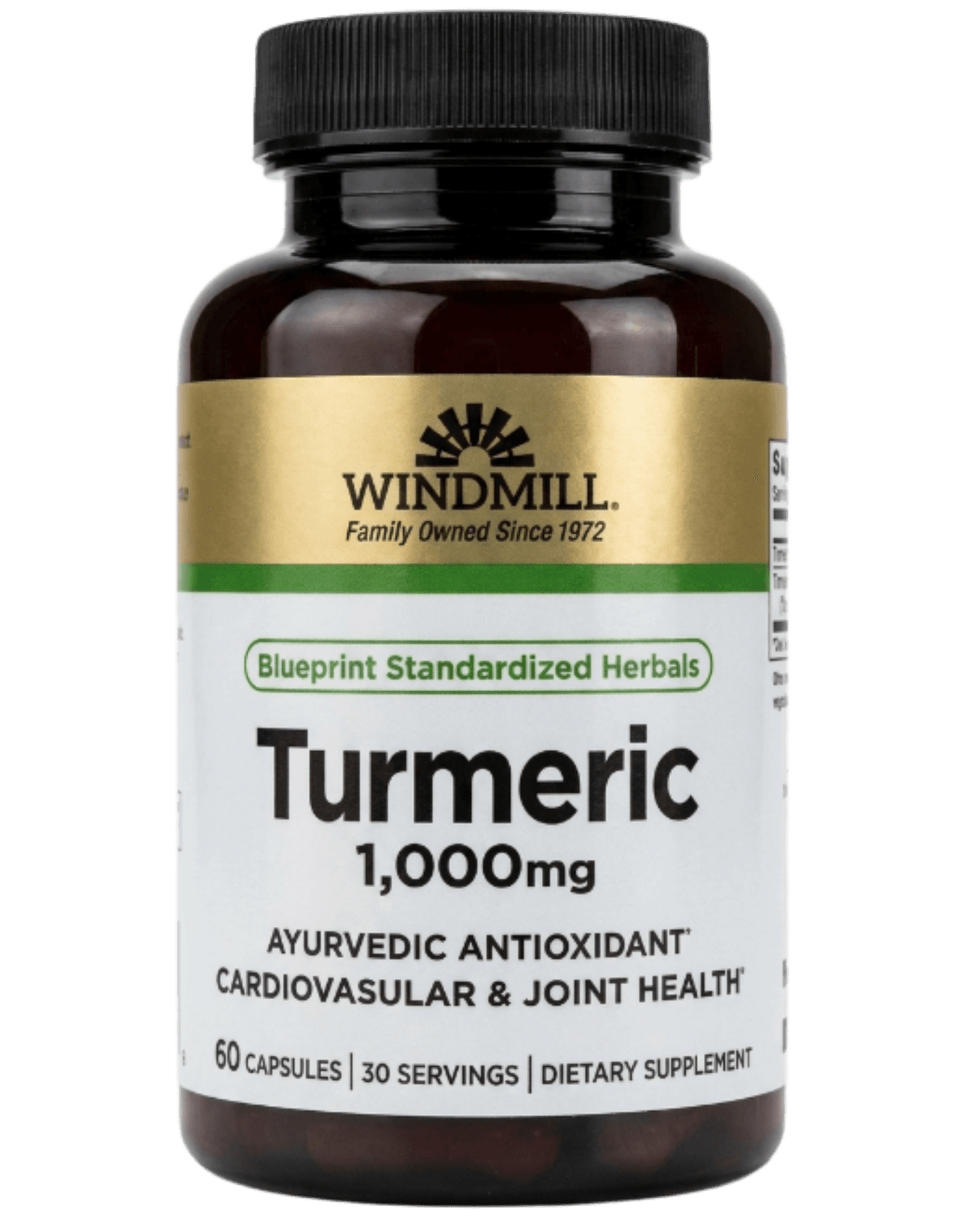 Windmill Turmeric 1000mg Capsules 60ct - Image 1 of 4