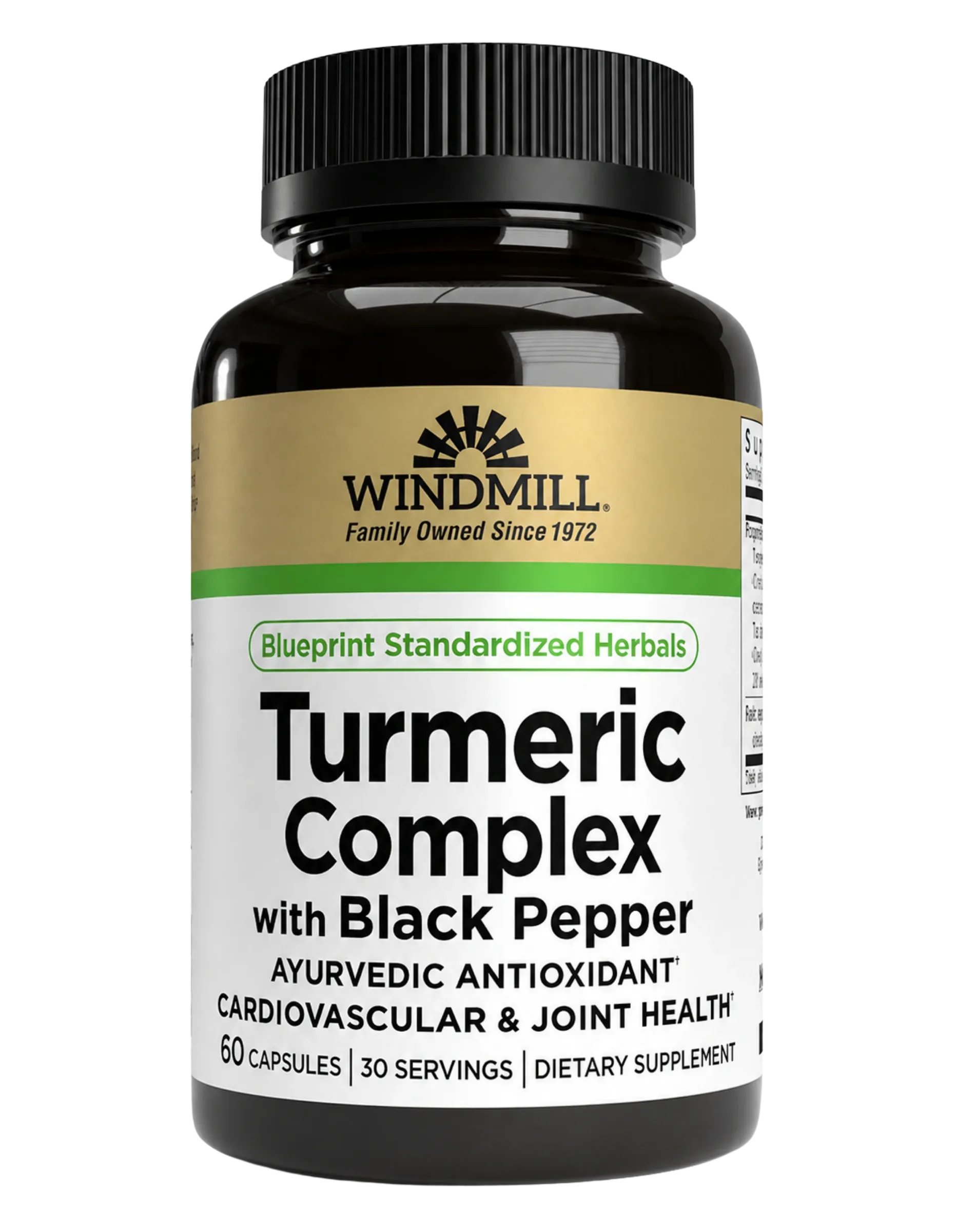 Windmill Turmeric Complex with Black Pepper Capsules 60ct - Image 1 of 3