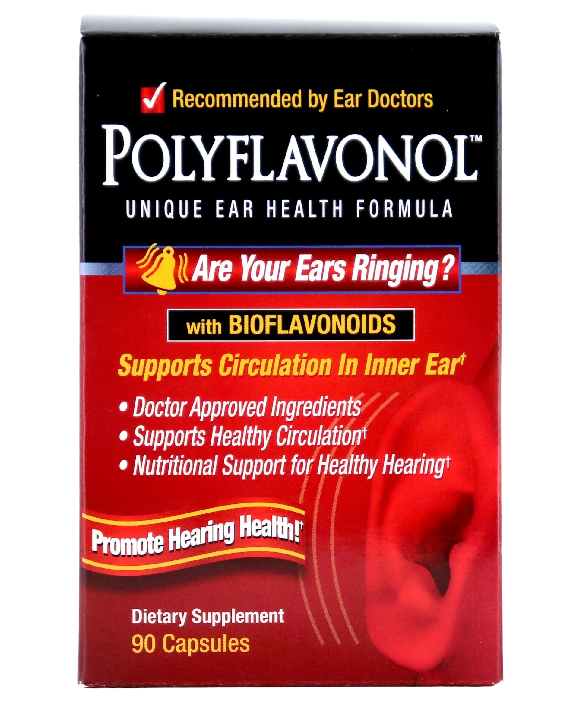 Windmill Polyflavonol Unique Ear Health Formula Capsules 90ct - Image 1 of 3