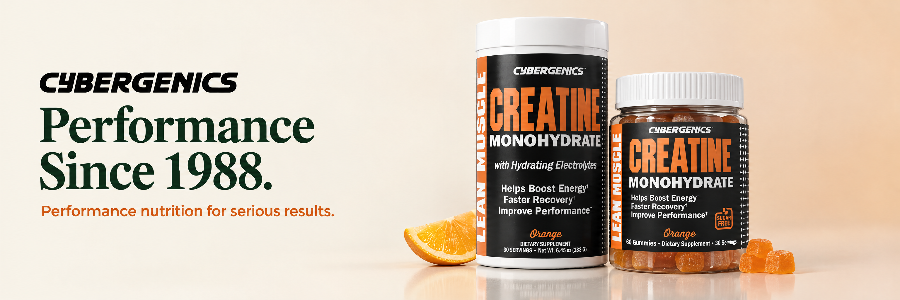 Cybergenics — performance nutrition since 1988