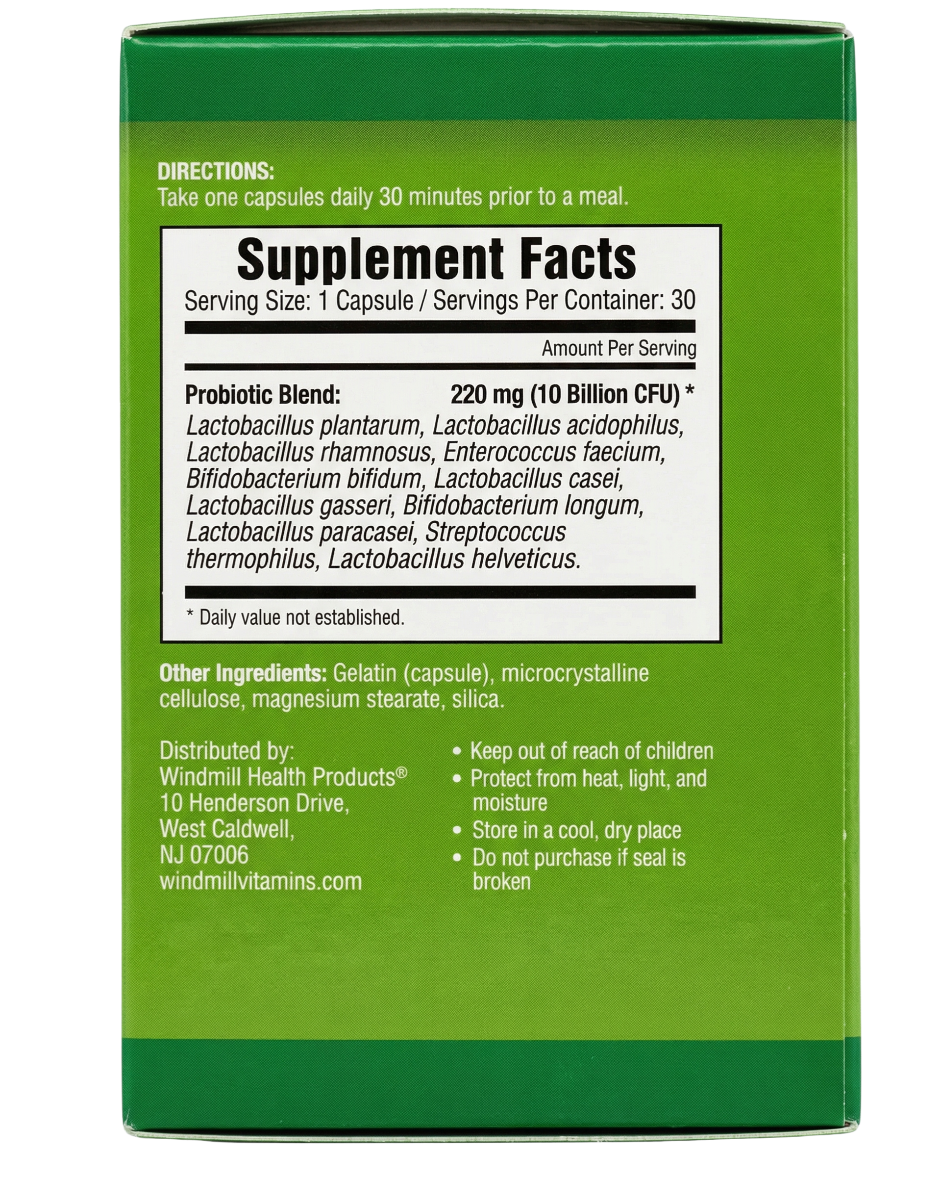 Daily Probiotic Digestive Health Support - Image 2 of 3
