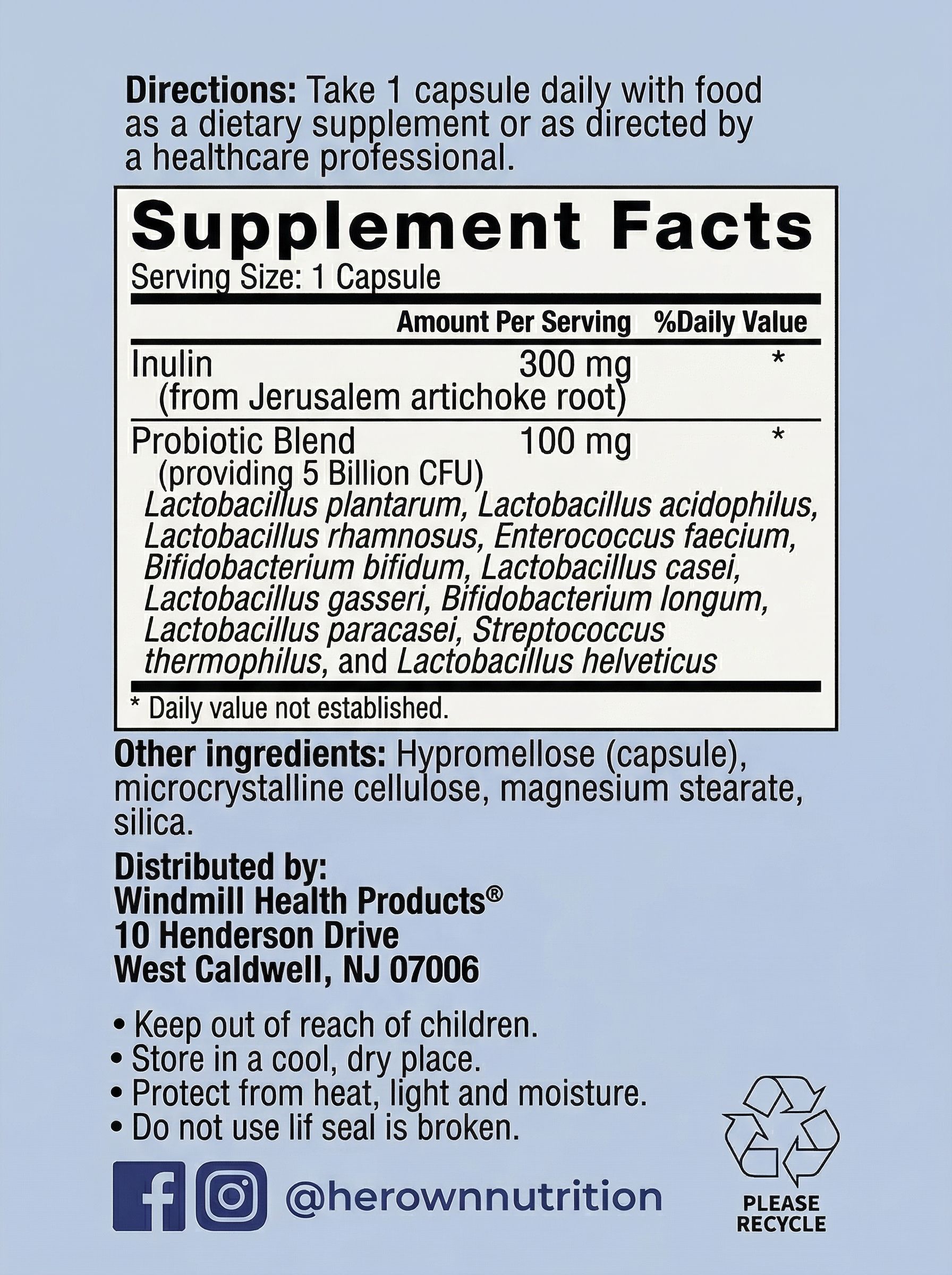 Women's Probiotic Formula Digestive Health - Image 2 of 3