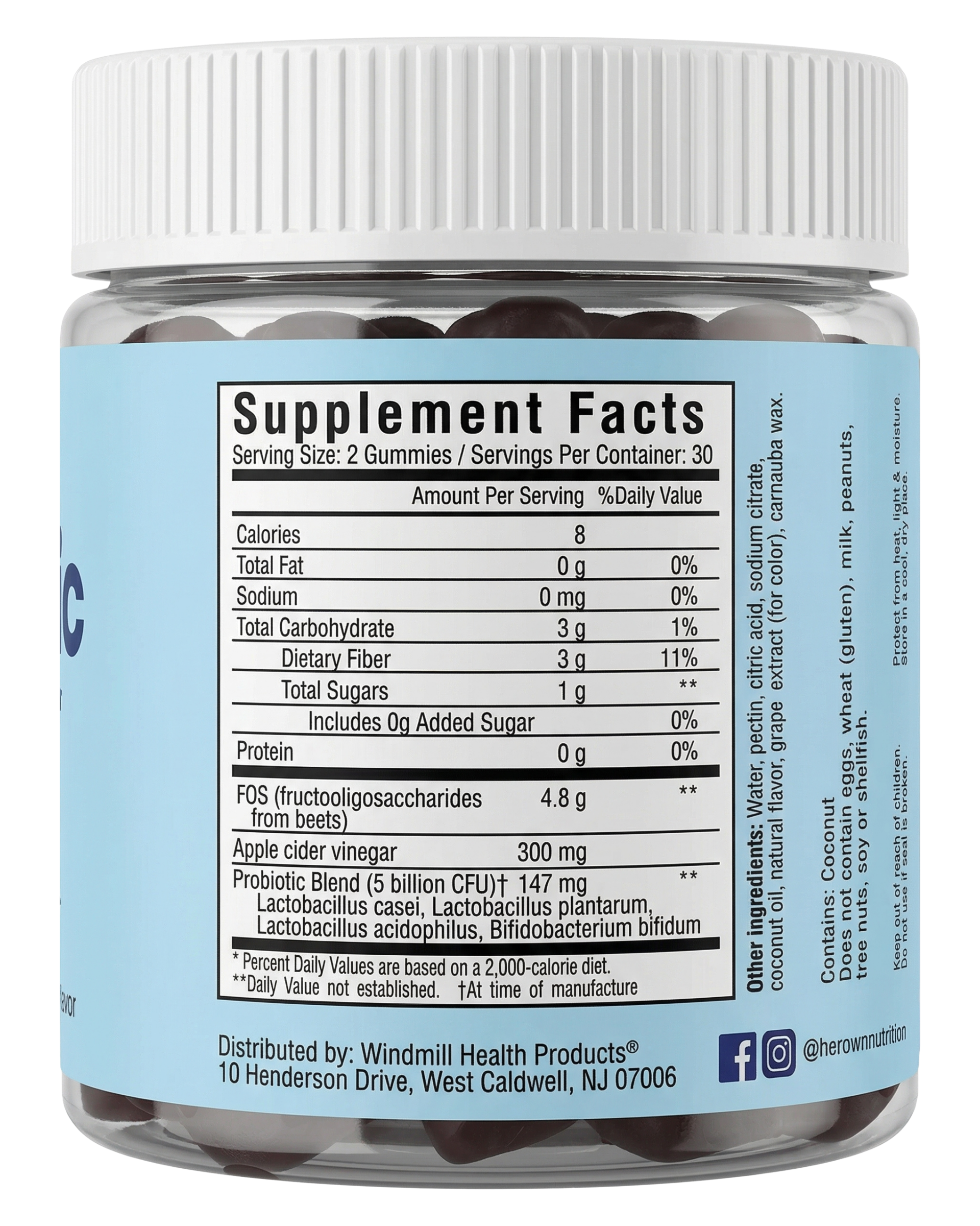 Her Own Probiotic Gummies - Image 2 of 3