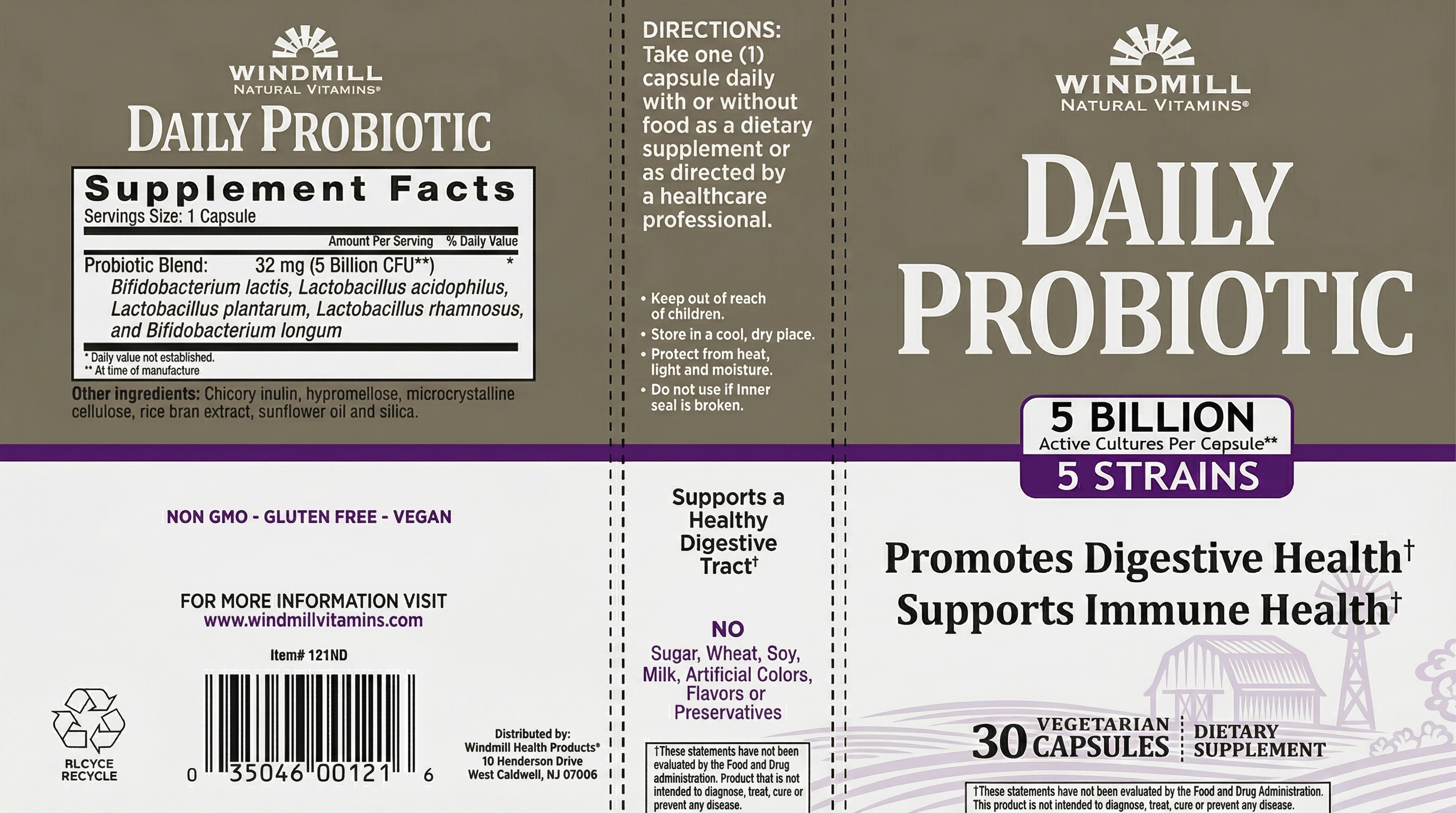 Daily Probiotic Digestive Health - Image 2 of 2