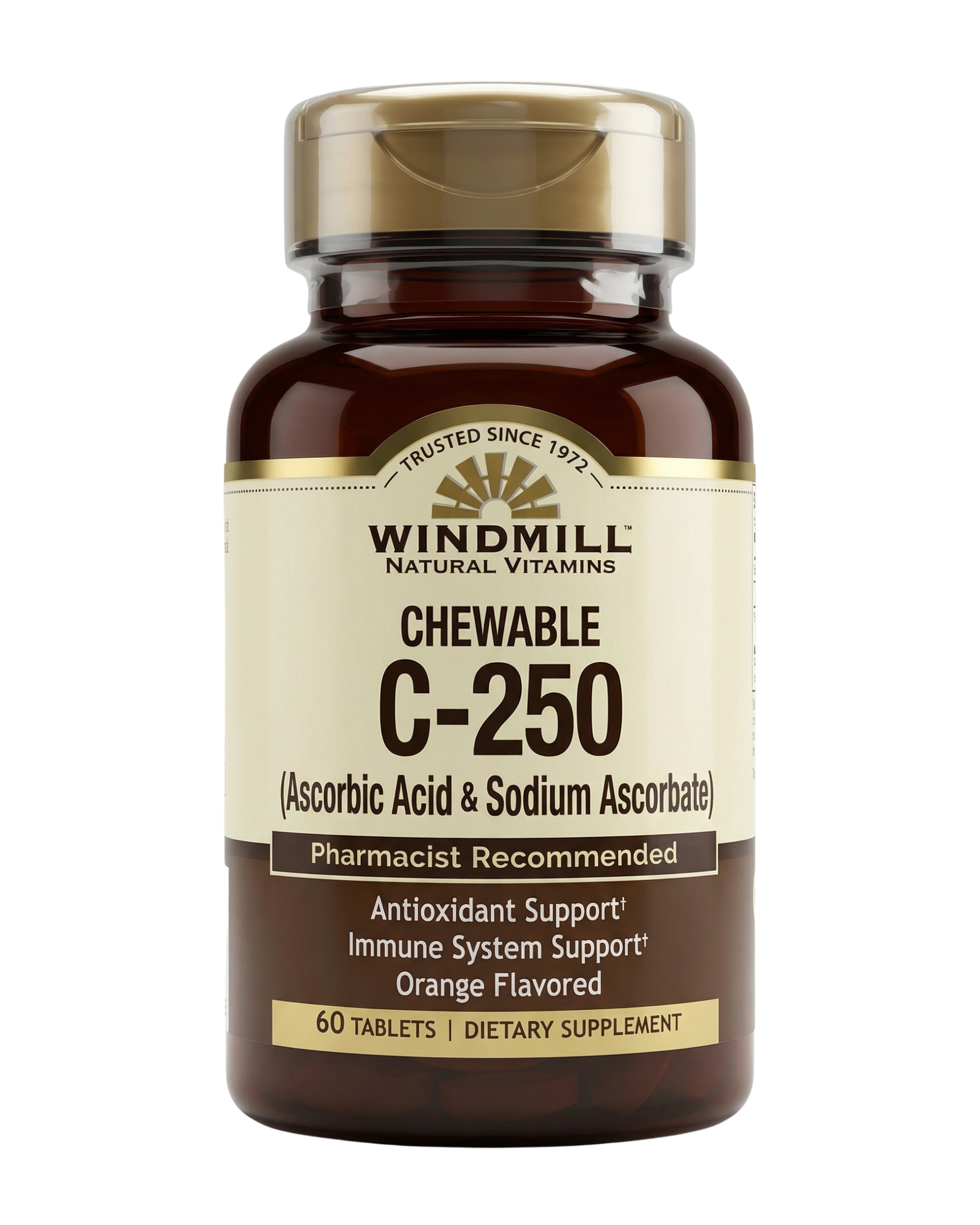 Vitamin C 250mg Chewable Immune Support - Image 1 of 2