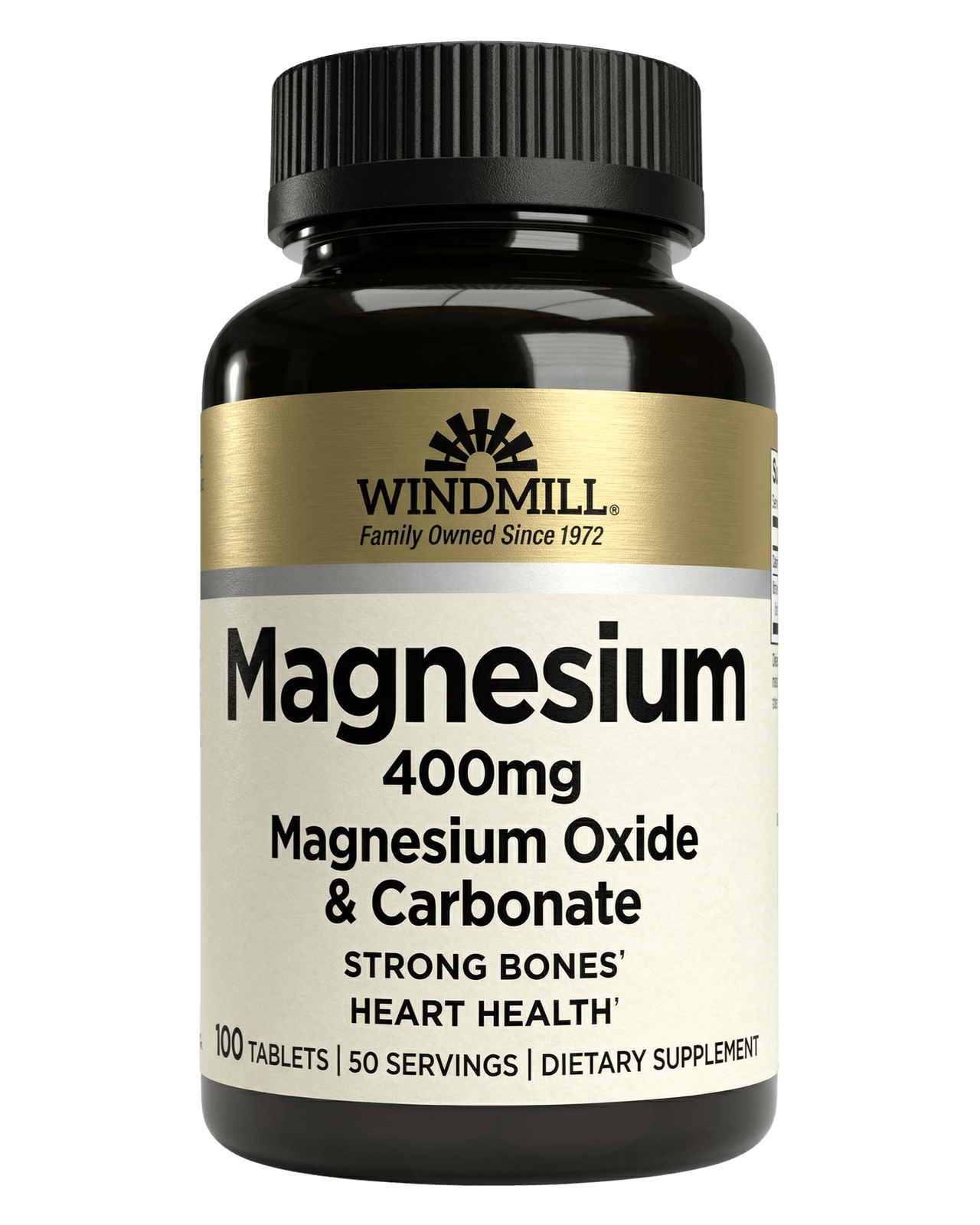 Magnesium 400mg Muscle & Nerve Support Tablets 100ct