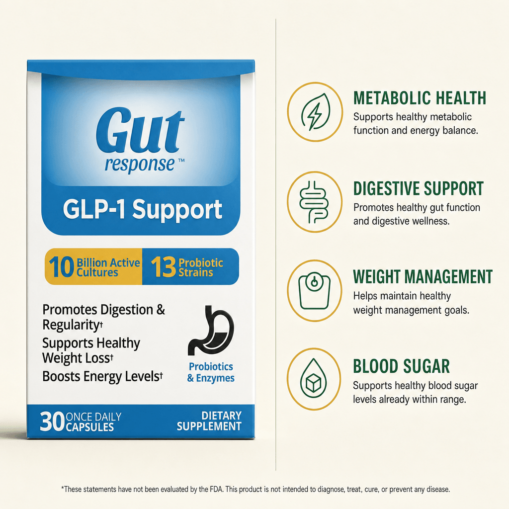 gut response glp 1 support GLP-1 Longevity+ Dr. Ashley Wellness Revion LABS GLP-1 Support Drink