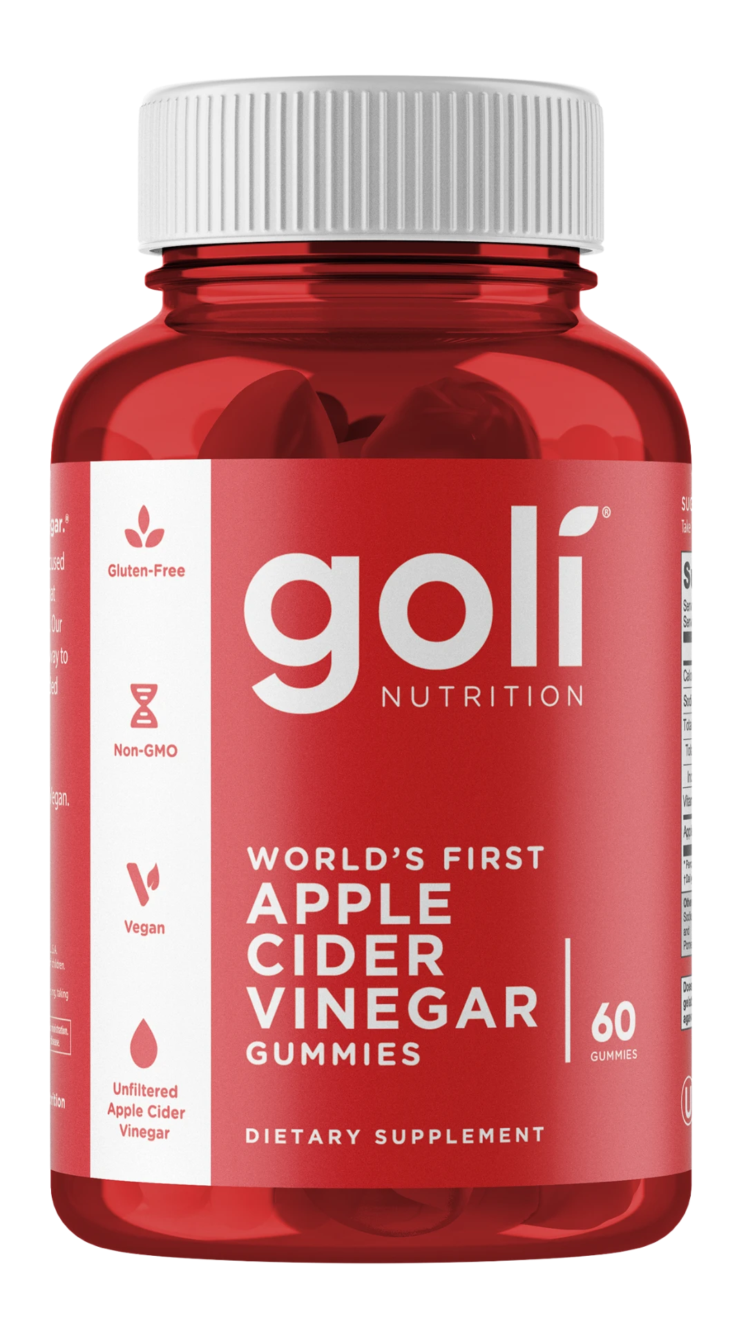 Goli Apple Cider Vinegar Gummies 60ct