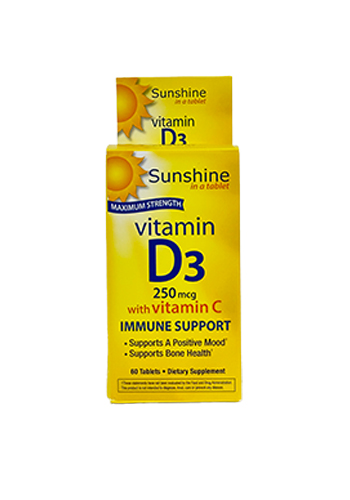 Vitamin D 250mcg with Vitamin C Immune Support - Image 1 of 1