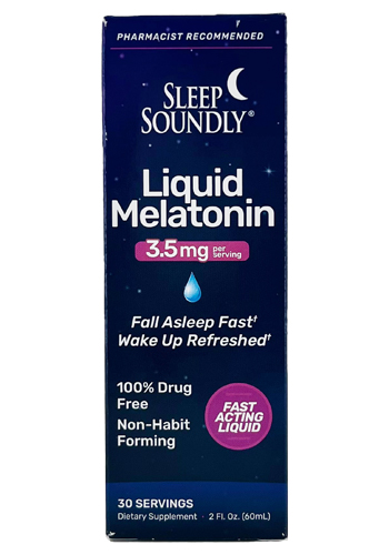 Melatonin 3.5mg Liquid Sleep Support - Image 1 of 1