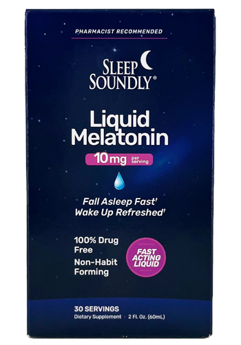 Melatonin 10mg Liquid Sleep Support - Image 1 of 1